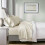 1000 TC Cotton Blend Sheet Set, Deep Pocket, Ivory, 4-Piece 1
