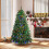 EDX Christmas Tree 6ft pre-lit with 250 color-changing LEDs 7