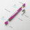 LED Pen Light with Pupil Gauge – 2 Pack 2