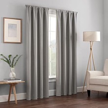 Modern Blackout Thermal Curtain Panel, 42 x 63 in, Grey