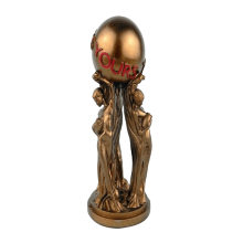 Resin 'The World Is Yours' Statue, 16cm