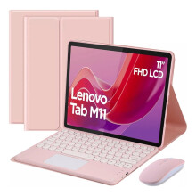 Kompatibilní s Lenovo Tab M11TB-330FU klávesnicí a myší – ochranný kryt vše v jednom s úložným prostorem