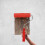 FRCOLOR Red Paint Roller 1Pack for Wood Grain and Texture Paint Application in 4