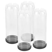 Clear PVC Tennis Ball Storage Tube – 4 Pack