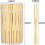 Mini fourchettes en bambou 3,5 pouces (8,9 cm) - 200 pièces 2