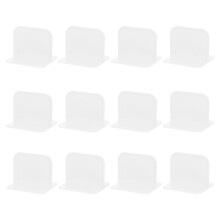 36Stk Baby Sicherung Möbelanker Weiß ABS Adhesive Laufgitter Zubehör