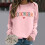 Women's Printed Long Sleeve Crewneck Sweatshirt Fleece 2