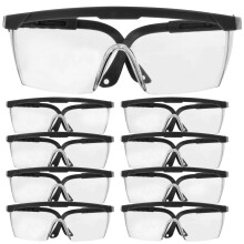 36Pièces Lunettes De Protection Noires Légères Anti-Impact Pour Sport