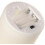 Set di 3 candele a colonna a LED con finitura a coste, telecomando e timer. 8