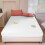 WZXPWT Checkered Solid Color Bed Cover, Comfortable Polyester Bed Sheet with Easy Care, Stylish Washable Bedspread for Restful Sleep 4