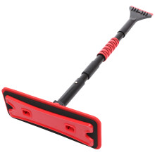 2Ensembles Outil Grattoir À Glace Et Brosse Rouge 360 Pour Pare-