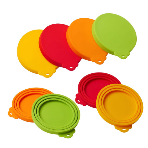 Silikon-Dosendeckel, 4er-Pack, universell passend 2