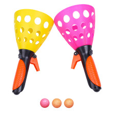 2Pairs Assorted Launch and Catch Balls for Kids Fun Toss Game Outdoors