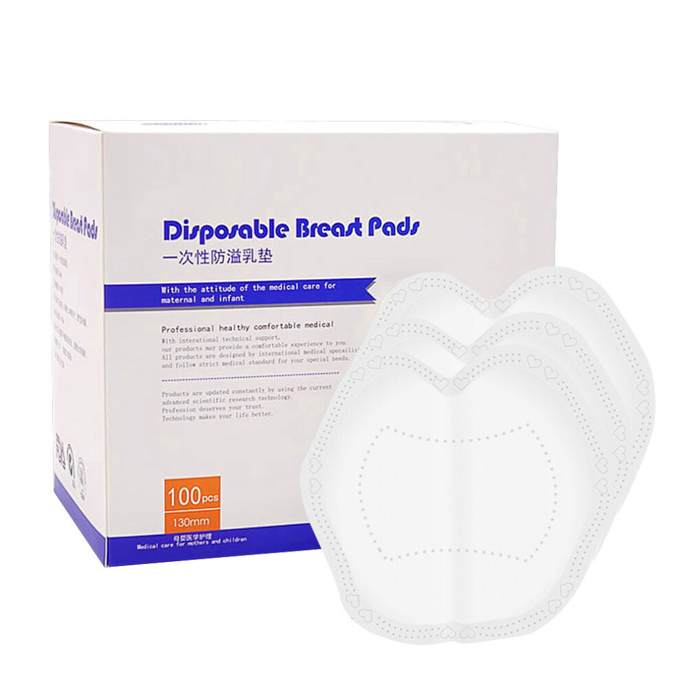 Happyyami 3Packs Breathable White Breastfeeding Pads Thickened Nursing Cushions