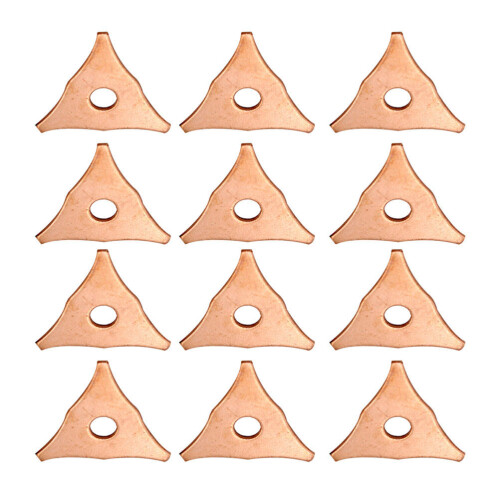 100Pièces En Tôle Rose Pour Réparation Et Usage Machine