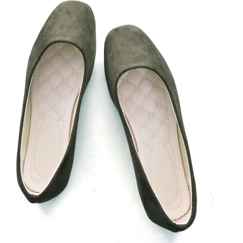 Bailarinas de mujer con punta cuadrada, sin cordones, cómodas. 2