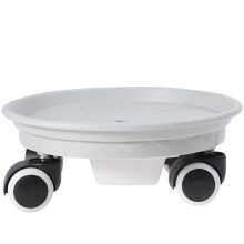 2Pièces Socle De Pot De Simple Pratique Roulettes