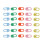 600Pcs Assorted Locking Knitting Stitch Markers Durable Crochet Tools 1