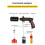 Portable Kitchen Cooking Torch with Adjustable Flame, Multi-functional for Camping, Baking, BBQ – Compatible with Butane 3