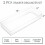 SimpleSort Διαφανής Οργανωτής Συρταριών 9" x 6" x 2" (3 τεμάχια) 3