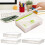 Clearance Under 1$ Large Capacity Storage, Transparent Desktop File Storage Box Plastic Office Student Study Document Storage Box 3