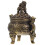 Copper Incense Burner with Lid, 6cm, Three-Legged 5