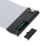 Teclado de silicone sem fio 2.4G com 107 teclas 3