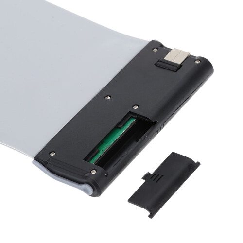 Teclado de silicone sem fio 2.4G com 107 teclas 2