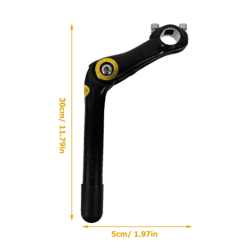 Adjustable Bicycle Handlebar Riser Lightweight Extender For Mountain And Road Bikes Rustproof Handlebar Stem 1