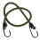 FRCOLOR Κορδόνια Bungee με Γάντζους Βαρέως Τύπου Bungee με Δέσιμο Σκηνής Λαδί 4