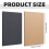A5 Blank Sketchbook Thick Leather Cover 72 Pages 3