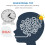 Teaching Clock Model for Time Learning, Educational Aid for Parents, 1 Piece 2