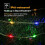 Solar string lights outdoor copper wire 20 LED 8