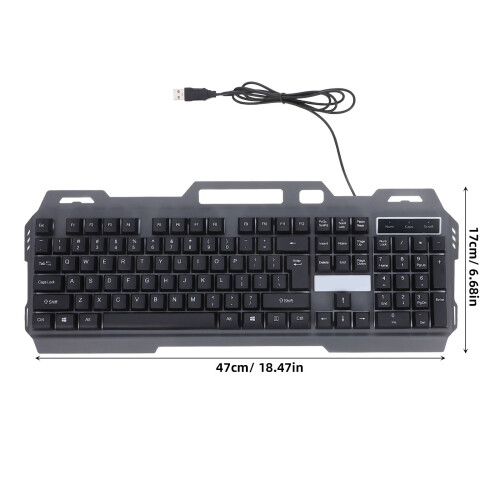 USB Tastatur Schwarz 26 Tasten Multimedi 2