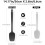 14" Heat-Resistant Silicone Spoonula, Non-Stick, Black 2