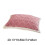 Roze kussensloop van melkfleece, thermische winterhoes. 3
