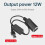 USB 5V til 12V cigarettænderadapter 1A 7