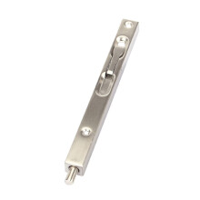 WHAMVOX Stainless Steel Double Door Lock with Invisible Bolt Design for Home Security Silver 300mm