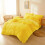 Yellow Twin Comforter Cover Set with Pillowcase 2