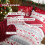 Christmas Queen Reversible Comforter Set 5-Pc 3