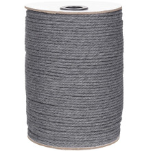 MesaSe Macrame rope Braided colored cotton rope cotton rope handmade macrame woven tapestry bundled decorative rope(3MM-100M)