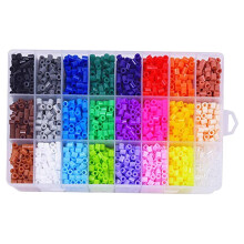 5mm Colorful Hama Fuse Beads Set For Kids DIY Handmaking Toys 24 Colors 24 Colors 4300PCS
