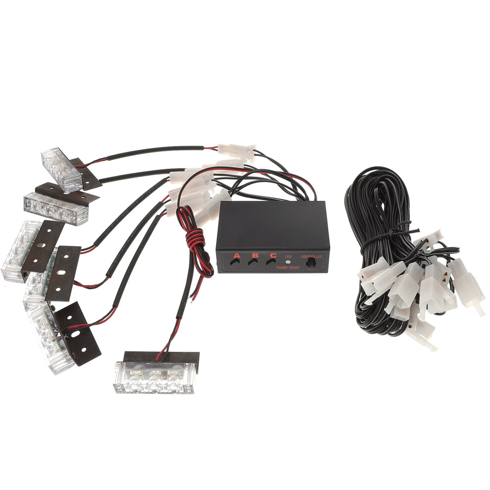 18 Led Strobe Flash Warning Car Firemen Emergency High Power ( ) Light/Yellow 9557311916236