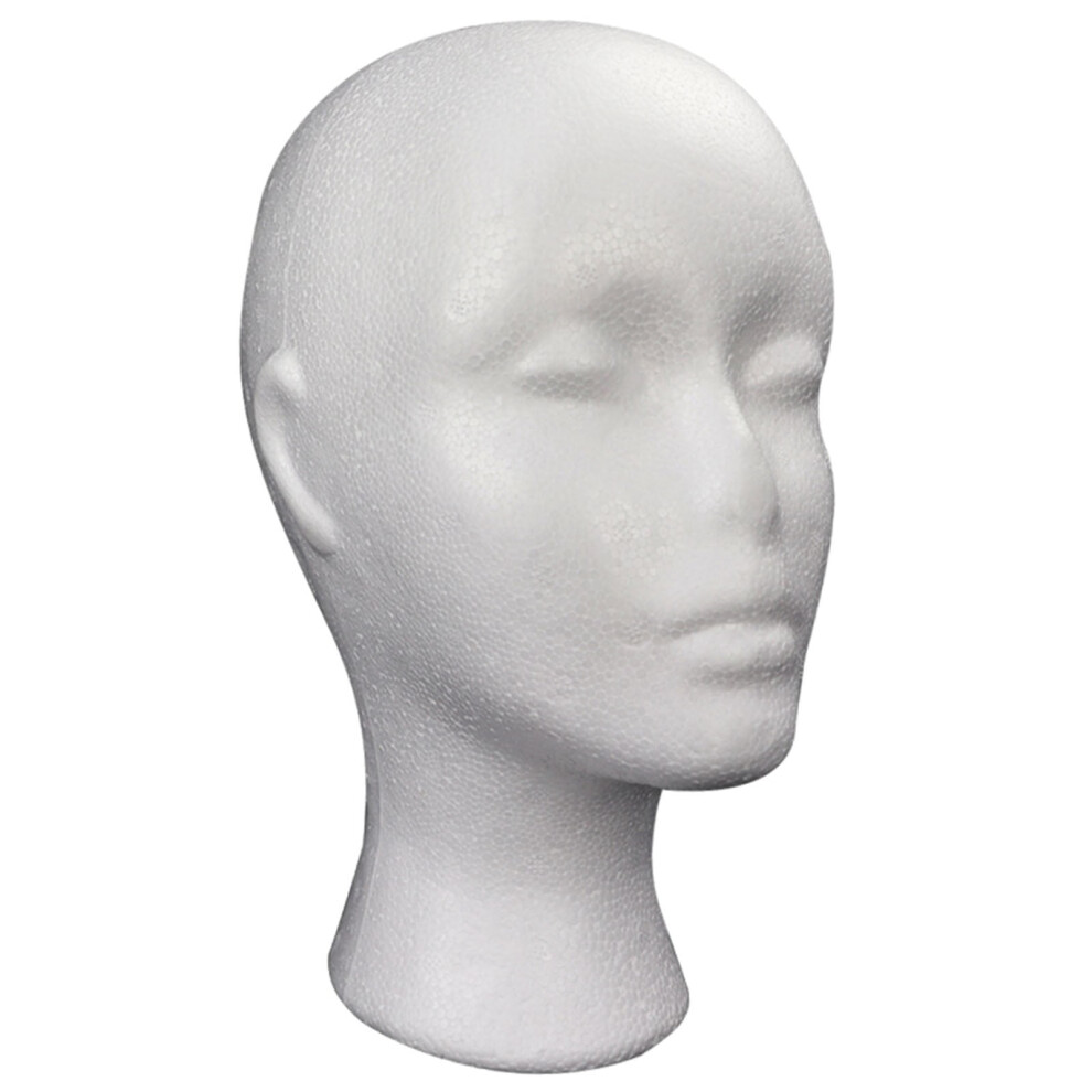 Unisex Clearance! 1Pc Mannequin Head For Wigs, Glasses & Hair Display Â Foam Wig Holder With Stand, Compatible With Female/Male Wigs