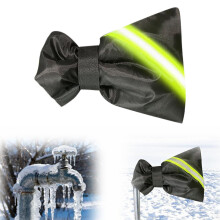 Couvercle de robinet extérieur isolé pour l'hiver et réutilisable 8,2 po H x