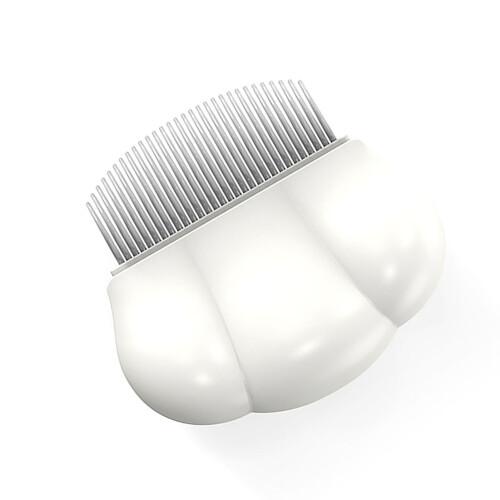 Pet Shell Comb for Hair Removal & Tangles, Plastic, Massaging Tool