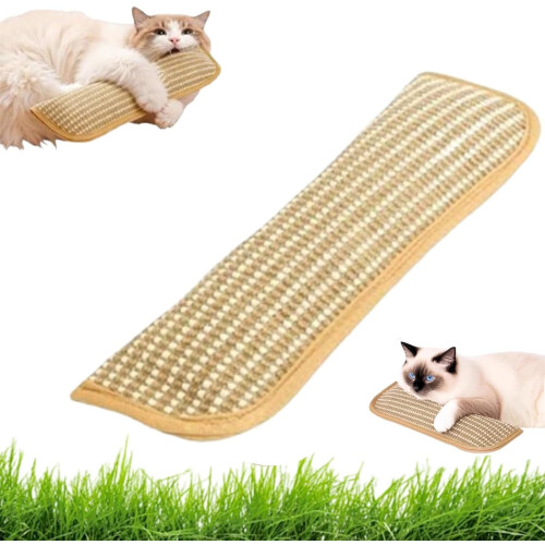 Μαξιλάρι παιχνιδιού για γάτες Catnip (11,22"x13,4"), Καθαριστικό δοντιών, Ανθεκτικό και