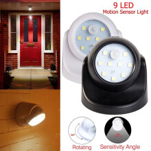 LED Security Lights 360 Battery Operated Outdoor Motion Sensor Indoor Outdoor for Garden Security Led Light