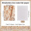 Scrapbook Paper Pad Floral Pearls 60 Sheets 10x14cm 2
