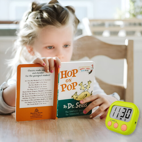 Klassenzimmer-Timer für Lehrer und Kinder, großer magnetischer Digitaltimer, 2er-Pack 2